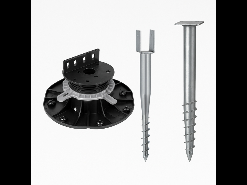 Skrūvpāļi terasēm