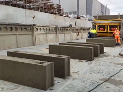 betona barjeru ražošana