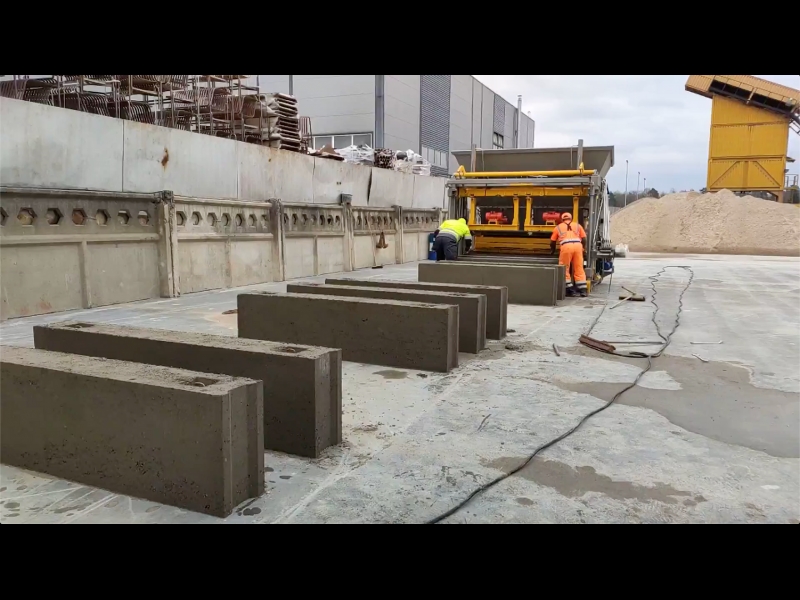 betona barjeru ražošana