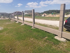 Betona stabu uzstādīšana