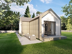 moduļu mājas