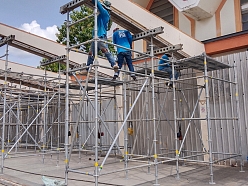 Būvniecības vietas darbi