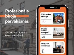 Profesionāla biroja pārvākšanās