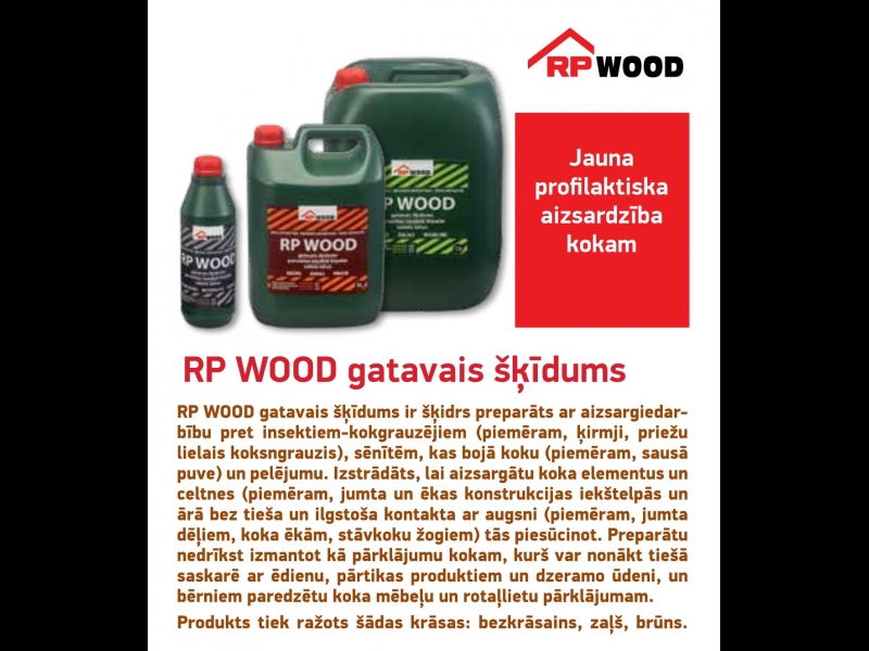 RP WOOD gatavais šķīdums