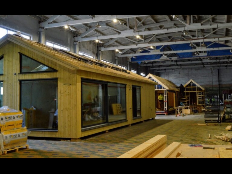 Moduļu māju celtniecība