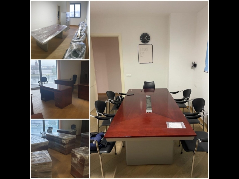 Biroja mēbeļu pārcelšanās