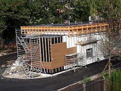 Burger King Imanta, būvniecība