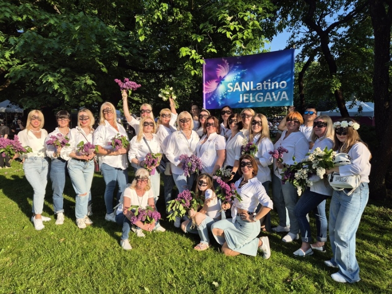 SANLatino Jelgava – deja dabā un harmonijā ar sevi