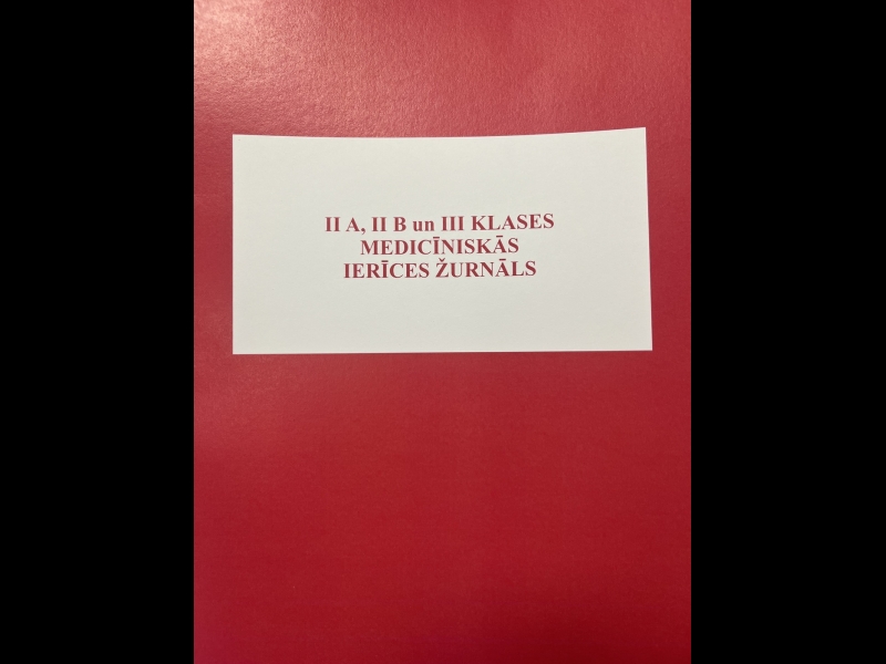 Medicīniskās ierīces žurnāls