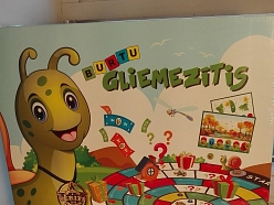 Izglītojošā galda spēle “Burtu Gliemezītis” bērniem