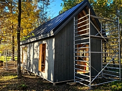 ātri būvējamas koka mājas