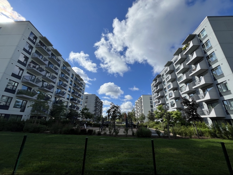 REHAU SYNEGO logi YIT Silvas nami mājās. Ražotājs, Mārupes logi