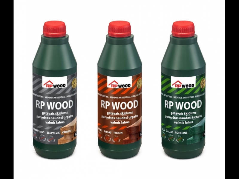 RP WOOD gatavais šķīdums