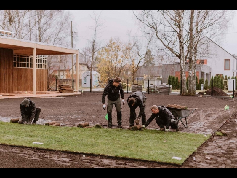 ateicoties ERBE pakalpojumiem, jūsu dārzs tiek regulāri uzturēts un aprūpēts