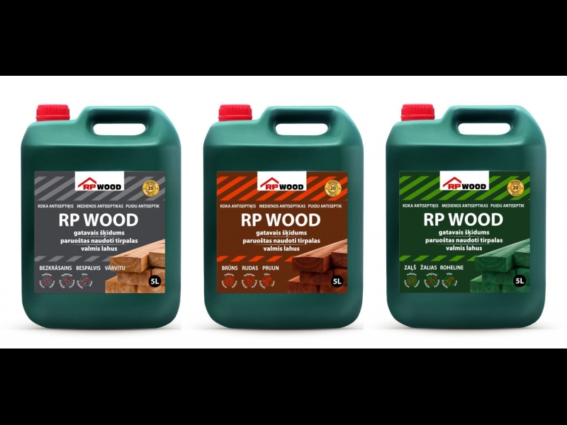 RP WOOD gatavais šķīdums