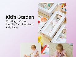 remium bērnu veikala vizuālā identitāte, ko radījusi Sparkme, atspoguļo rotaļlietu kvalitāti.