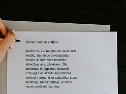 Finansējuma brokeru uzņēmums Oferta Finance