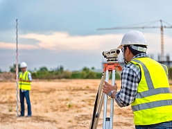 Būvlaukuma mērniecība un nivelēšana