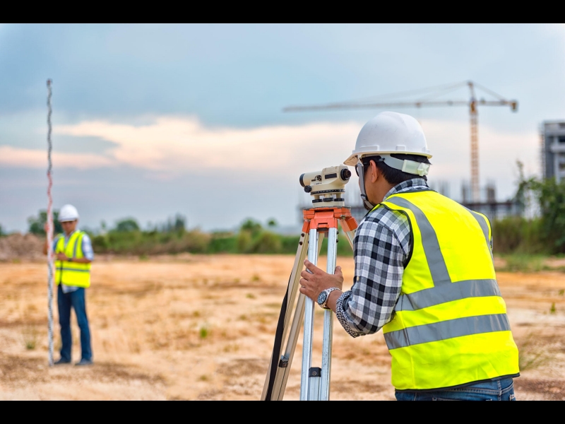 Būvlaukuma mērniecība un nivelēšana