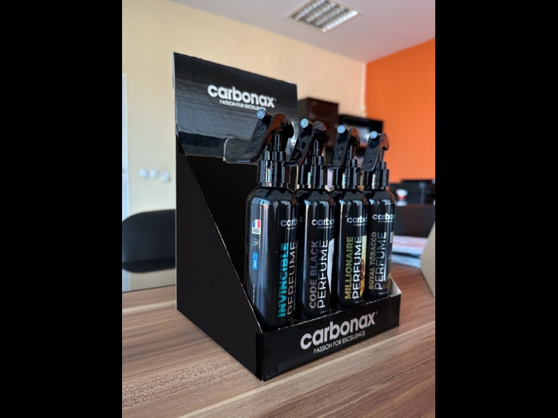 CARBONAX® premium auto smaržu kolekcija profesionālai auto kopšanai