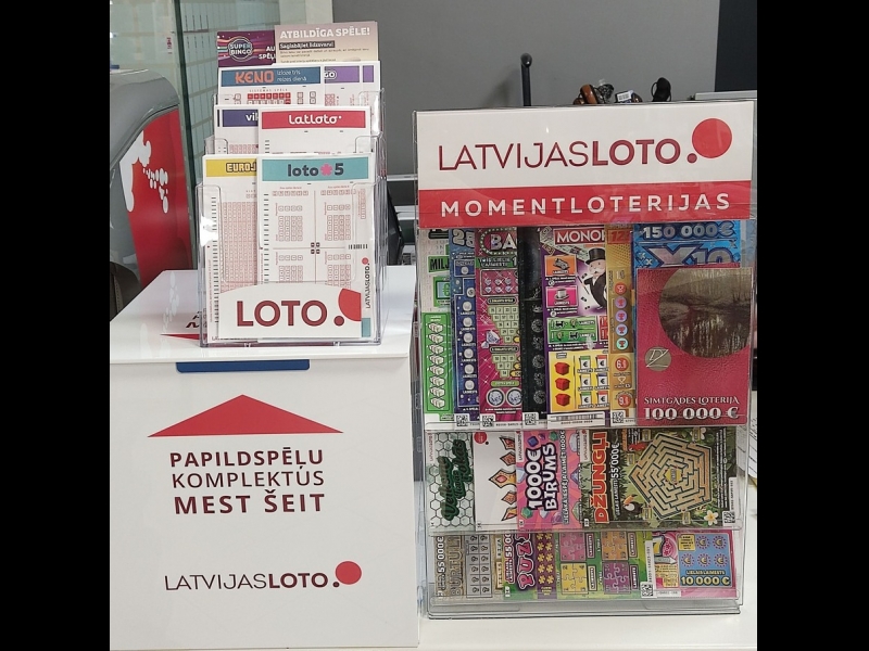 Latvijas Loto momentloteriju un biļešu tirdzniecība