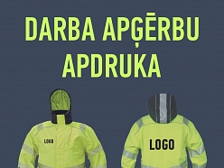 Darba apģērbu apdruka