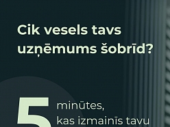 Biznesa finansējuma izvērtējums 5 minūtēs
