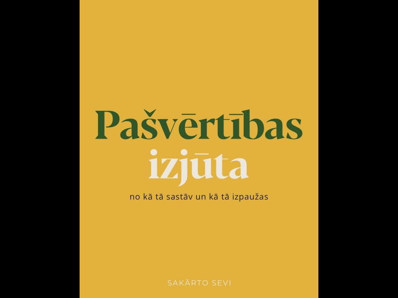 Pašvērtības izjūta