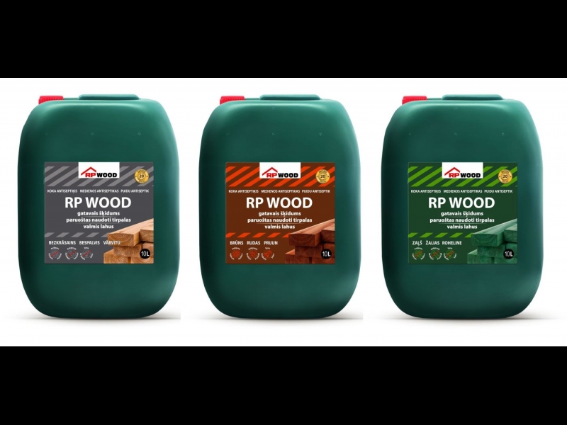 RP WOOD gatavais šķīdums