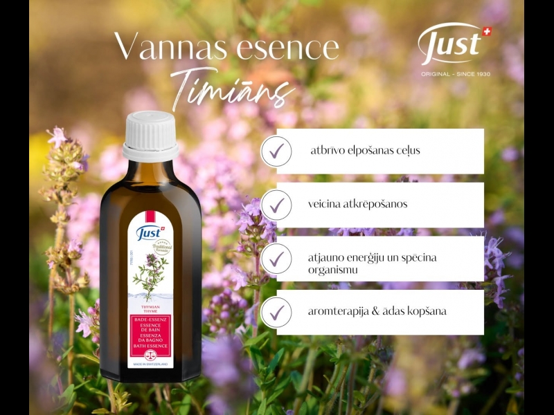 JUST timiāna vannas esence