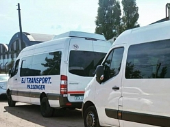 Mikroautobusu transports atpūtas vietā