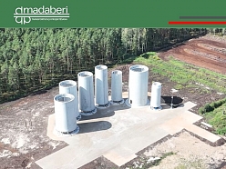 Sagatavotas vēja turbīnu pamatstruktūras, kas nodrošinās stabilu un drošu turbīnu darbību ilgtermiņā.