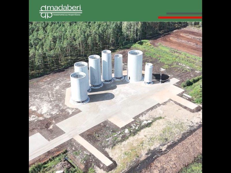 Sagatavotas vēja turbīnu pamatstruktūras, kas nodrošinās stabilu un drošu turbīnu darbību ilgtermiņā.