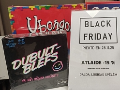 Galda spēļu un izklaides piedāvājums ar īpašām atlaidēm