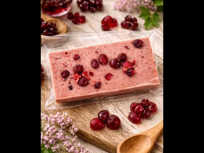 Dzērveņu batoniņš ar ogām – dabīgs un veselīgs našķis