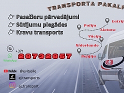 Pasažieru mikroautobusu transports uz Eiropu