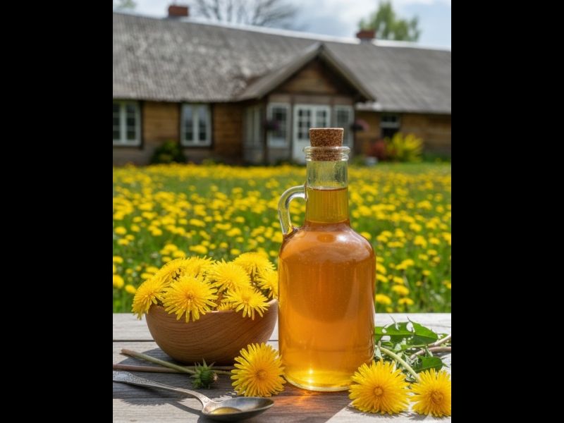 Pieneņu dzēriens pudelē – dabīgs veselības eliksīrs no Latvijas pļavām