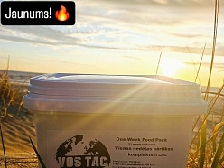 nedēļas pārtikas komplekts (One Week Food Pack) Alternatīva: