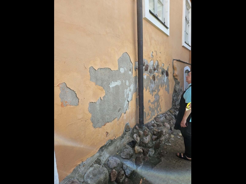 Damp Detectives fasāžu pārbaude