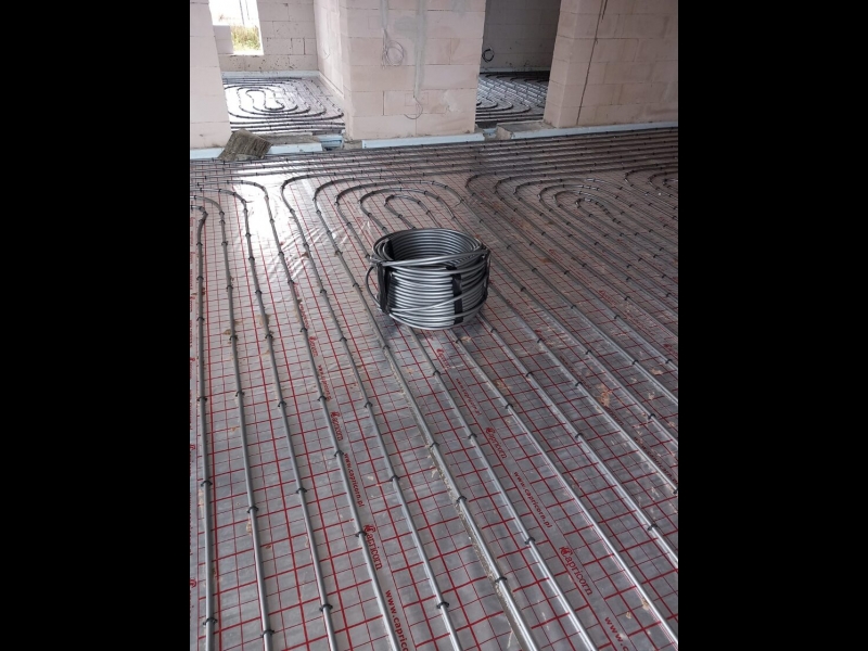 Apsildāmo grīdu ierīkošana