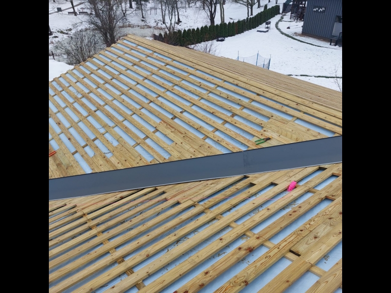 Jumtu montāžas darbi