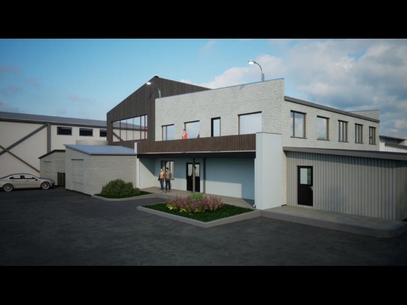 Biroja ēkas pārbūve