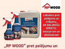 RP WOOD pret pelējumu