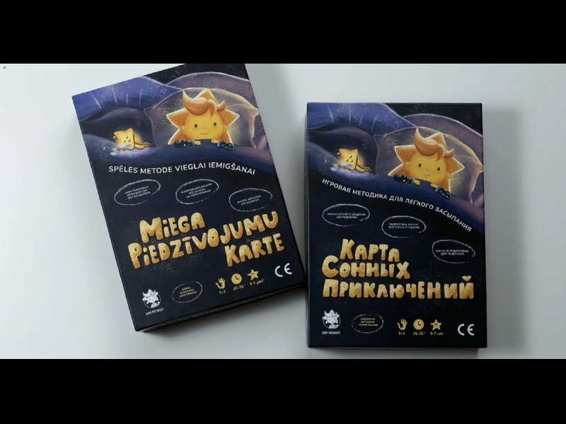 Miega piedzīvojumu karte