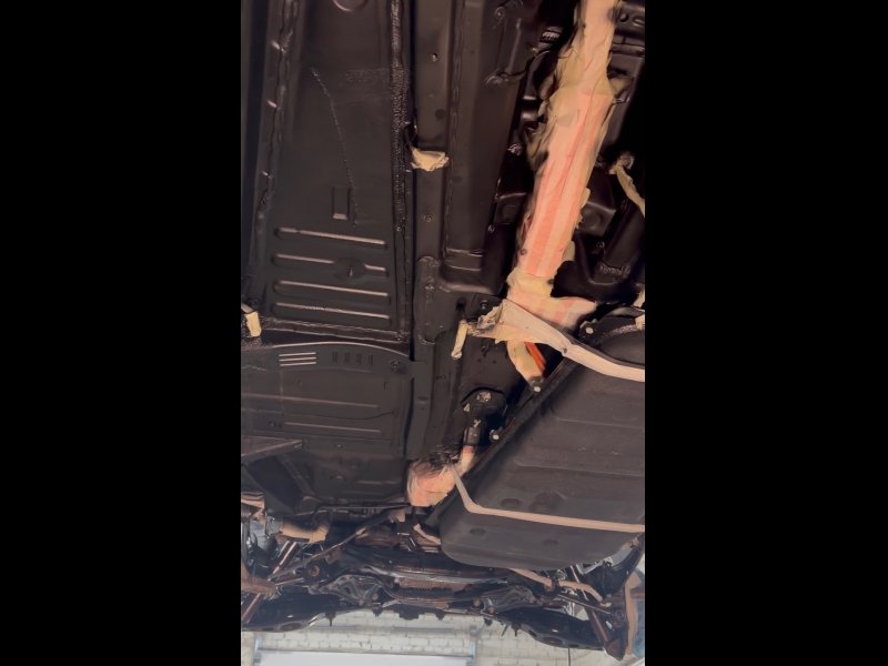 Detalizēts CryoCar aizsargājošā aerosola uzklāšanas skats