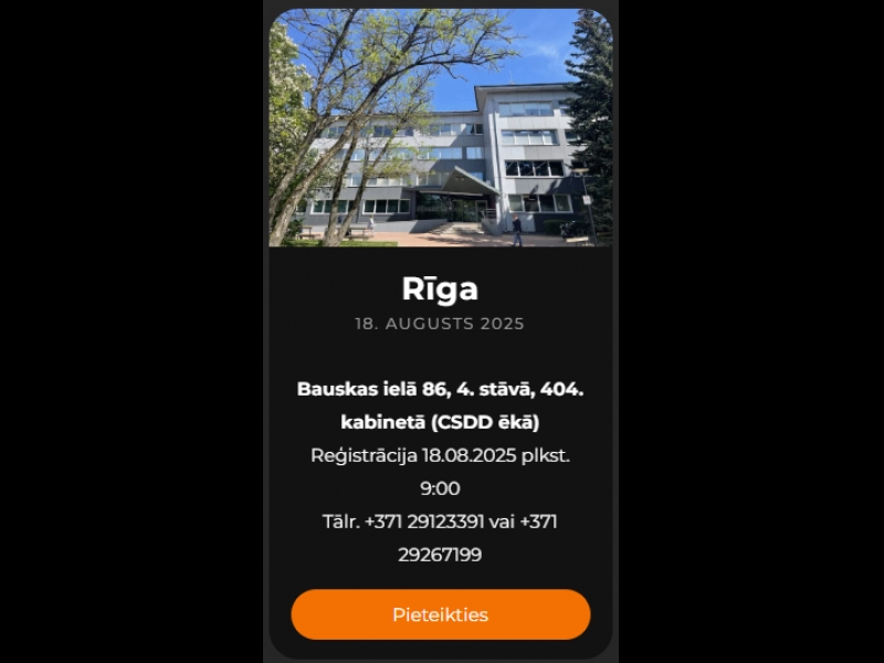 ADR autovadītāju kursi Rīgā