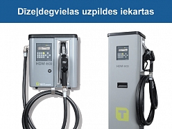 Dīzeļdegvielas uzpildes iekārtas