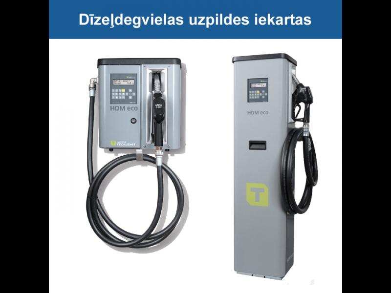 Dīzeļdegvielas uzpildes iekārtas