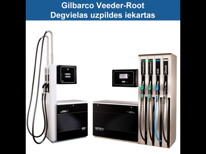 Gilbarco degvielas uzpildes iekārtas