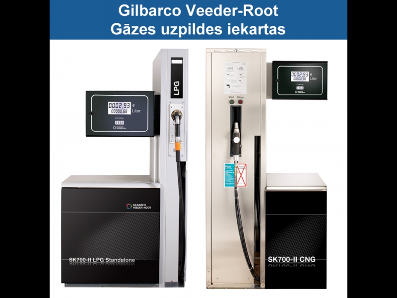Gilbarco gāzes uzpildes iekārtas